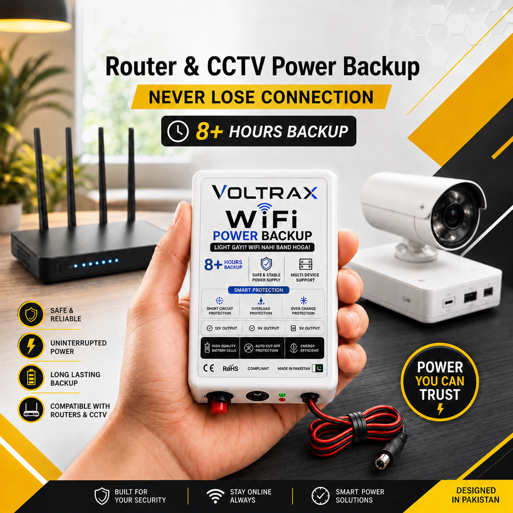 VOLTRAX WiFi Mini UPS | Wifi During Load Shedding