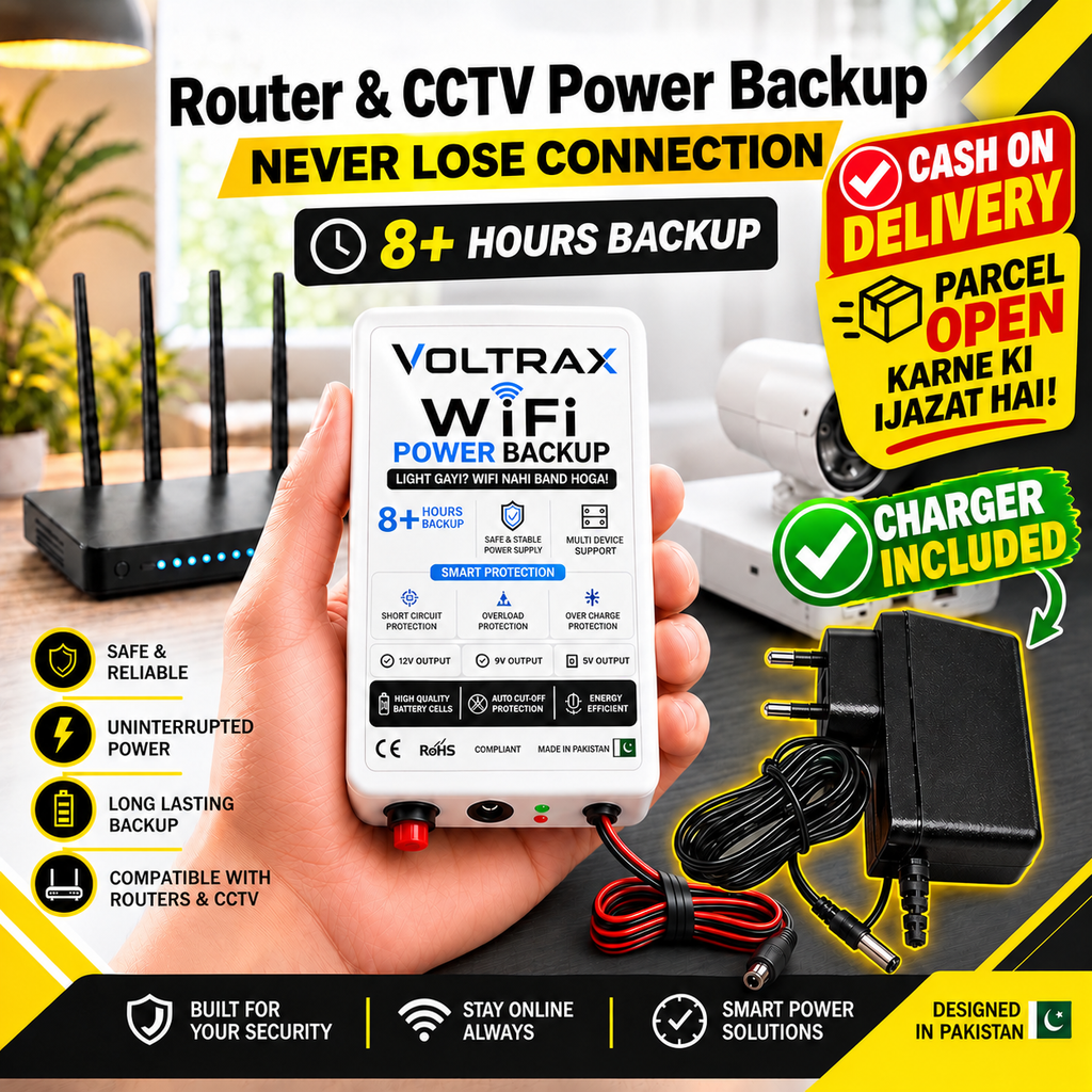 VOLTRAX WiFi Mini UPS | Wifi During Load Shedding
